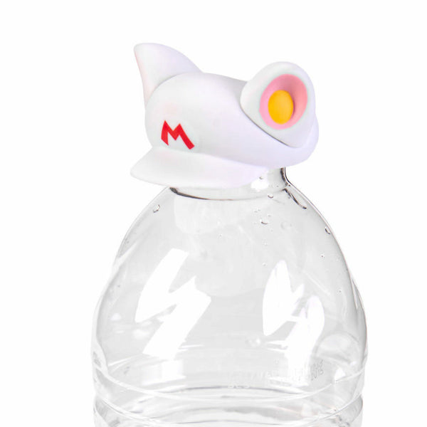New Super Mario Bros. 2 Bottle Cap Collection - White Tanooki Mario