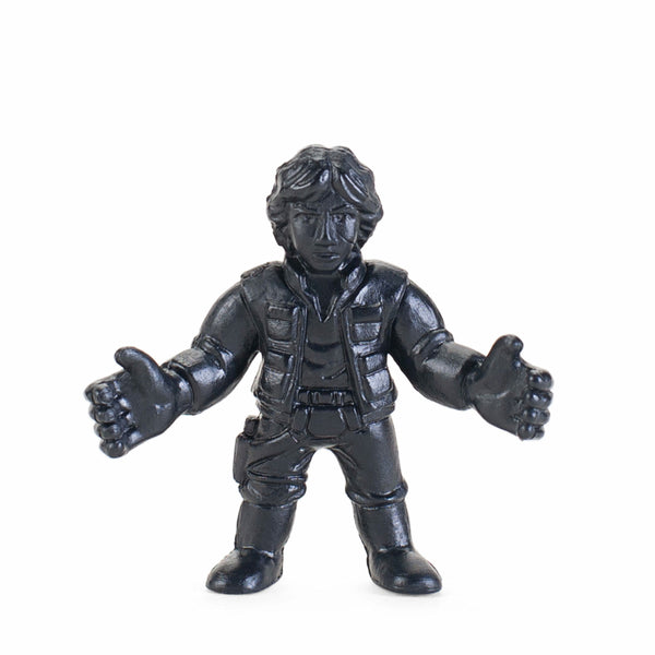 Star Wars Han Solo Gashapon Black Mini Figure