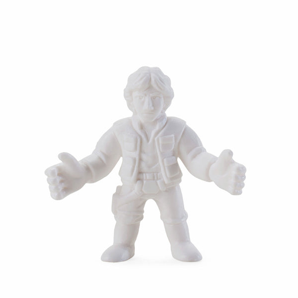 Star Wars Han Solo Gashapon White Mini Figure