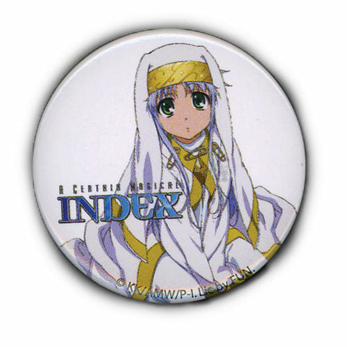 A Certain Magical Index Index 1.25 Inch Button