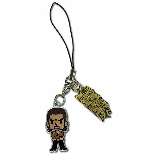 Tiger & Bunny Antonio Metal Cellphone Charm