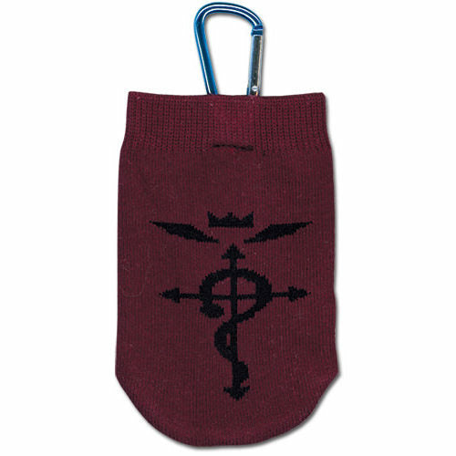 Fullmetal Alchemist Brotherhood Logo Knitted Cellphone Bag