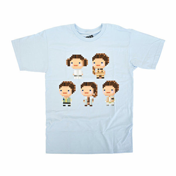 Star Wars Pixel Characters Graphic T-Shirt