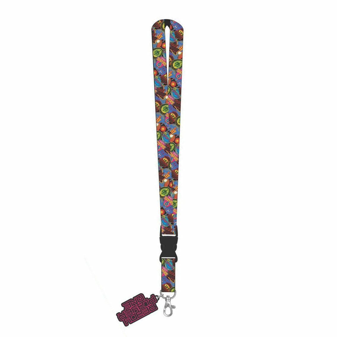 Ready Player One Badge Pattern Lanyard