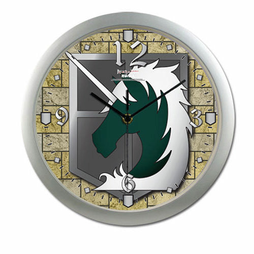 Attack On Titan Military Police Wall Clock