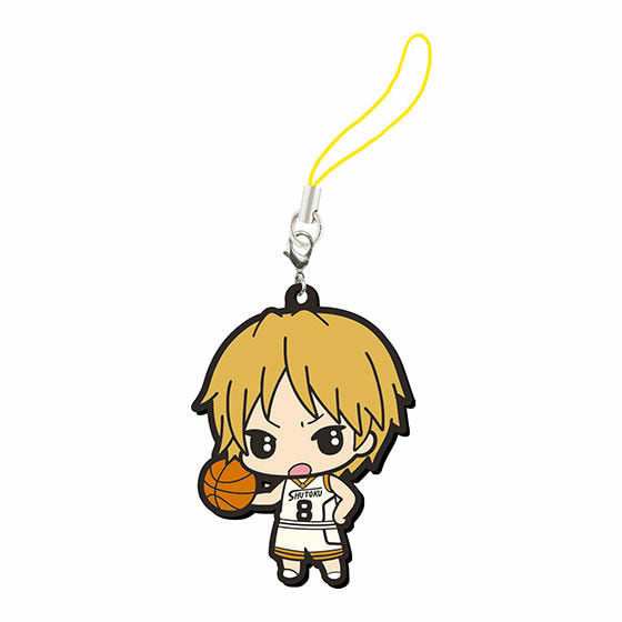 Kuroko's Basketball Miyaji Kiyoshi Rubber Mascot Smartphone Charm Strap