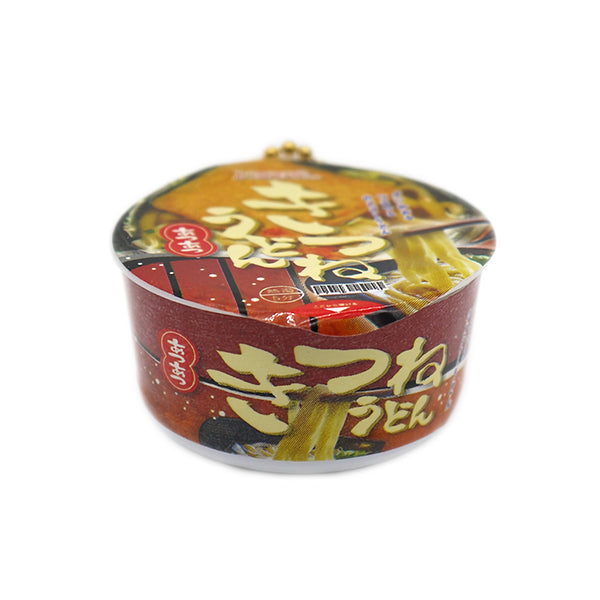 Cup of Noodles Mascot Kitsune Udon Figure Keychain