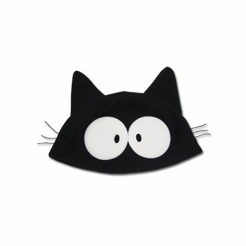 FLCL: Takkun Black Cat Fleece Cap