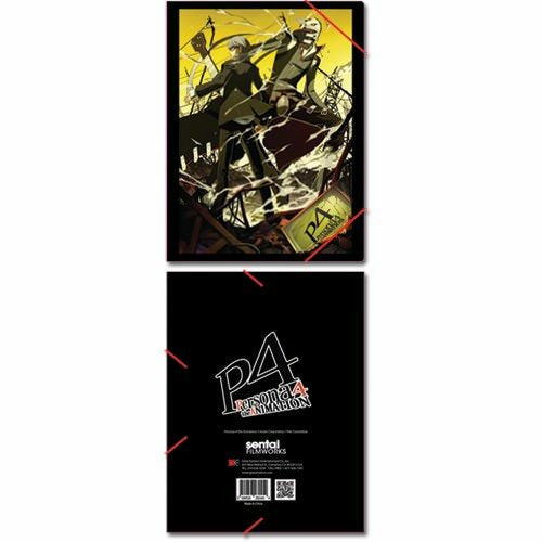 Persona 4 Key Art Elastic Band Document Folder