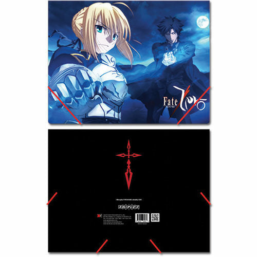 Fate/Zero Group Elastic Band Document Folder