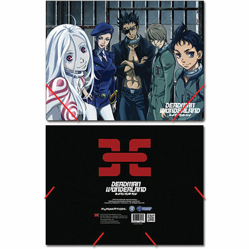 Deadman Wonderland Group Elastic Document Folder