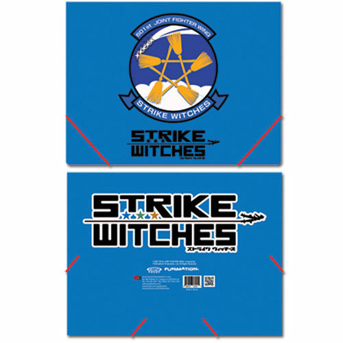 Strike Witches Logo Elastic Band Document File Folder