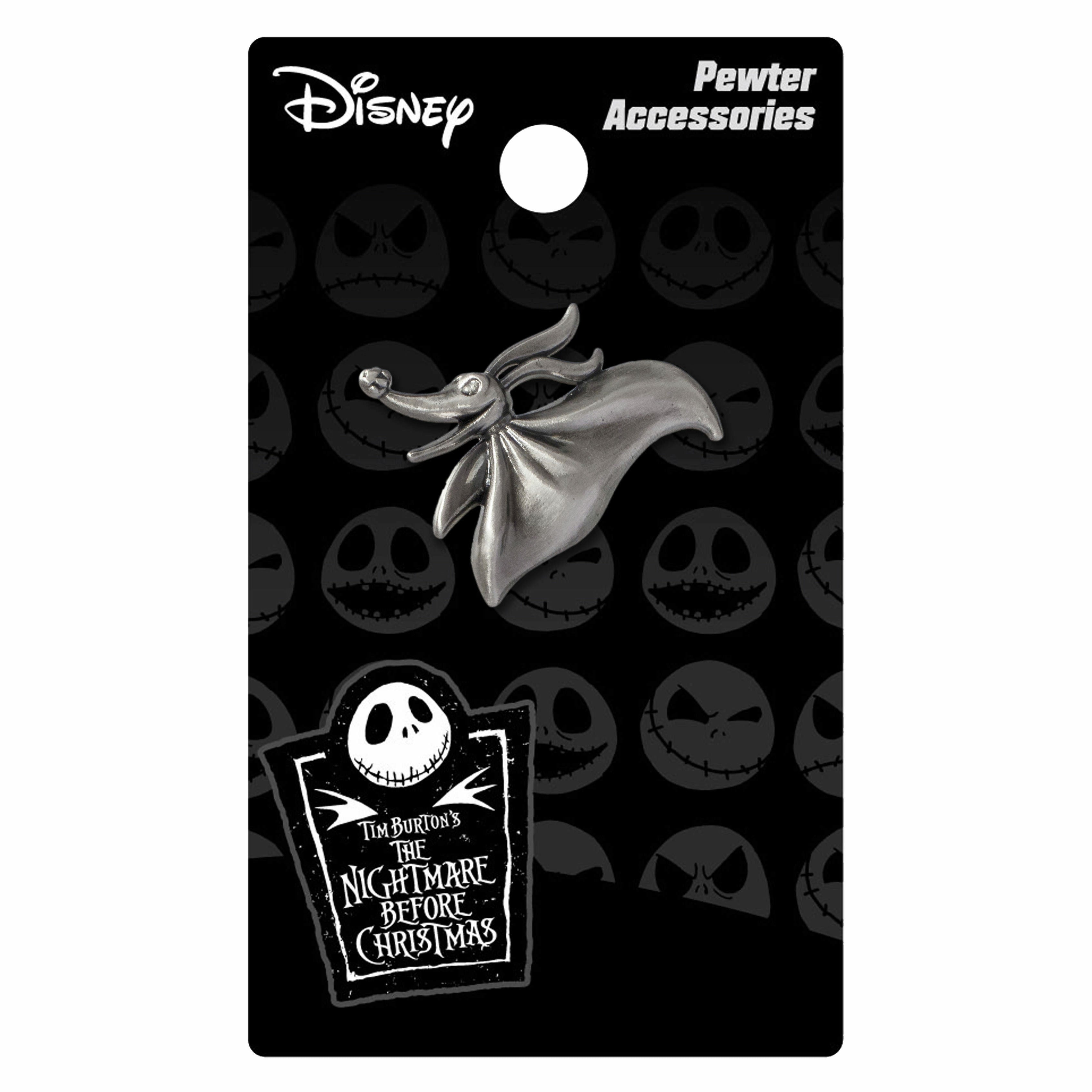 Nightmare Before Christmas Zero Pewter Lapel Pin