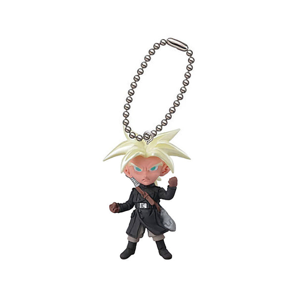 Dragon Ball Super UDM Burst 25 Xeno Super Saiyan Future Trunks Figure Keychain