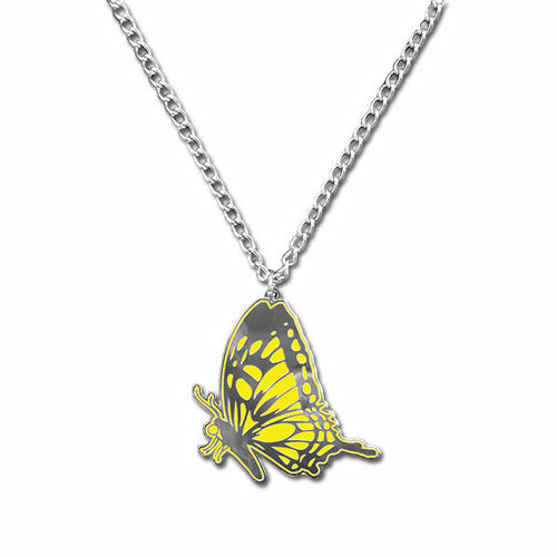Blast Of Tempest Monarch Butterfly Necklace