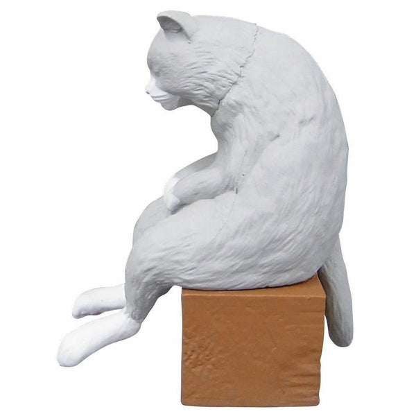Cat Kitten Stoop Capsule Desktop Figure Part 1- Kutsushita Grey