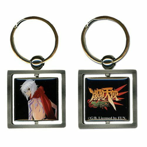 Burst Angel Jo Metal Keychain