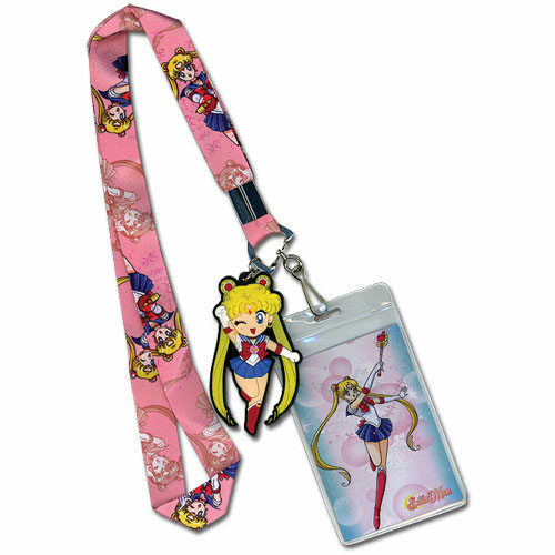SailorMoon Pink Sailor Moon Lanyard