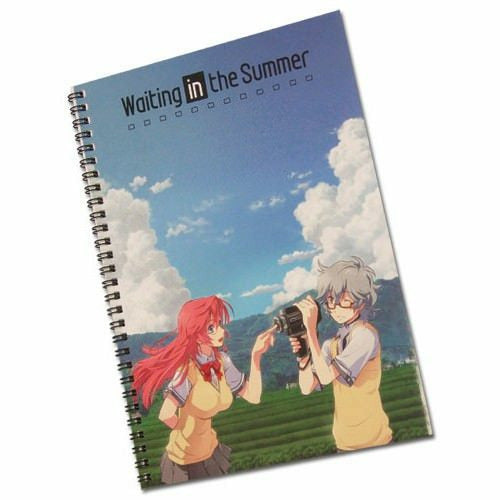 Waiting In The Summer Ichika & Kaito Spiral Notebook