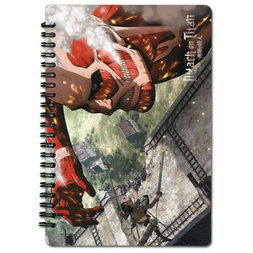 Attack On Titan Titan Spiral Notebook