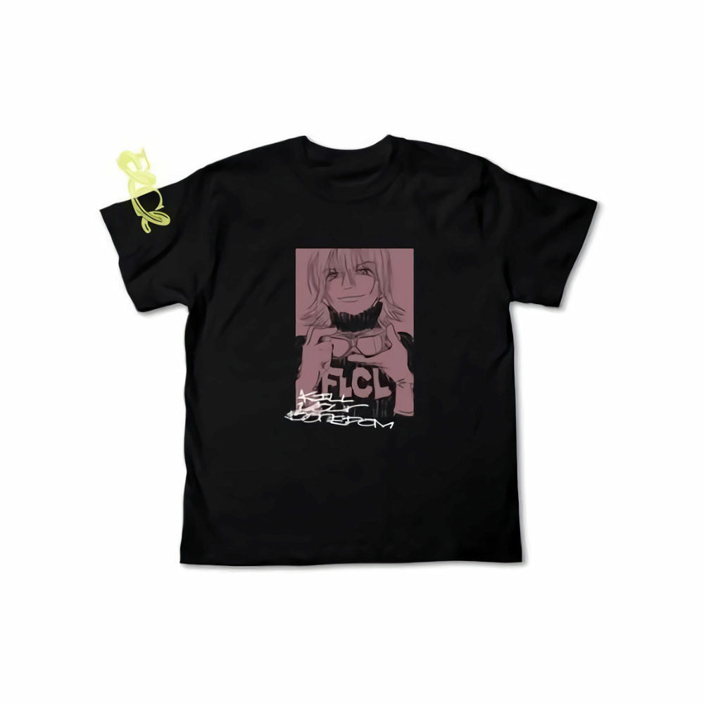 FLCL Haruko Black Cospa T-Shirt