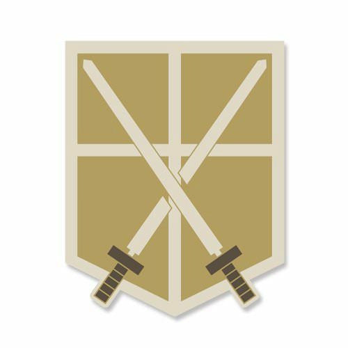 Attack on Titan Training Corps Removable Wappen