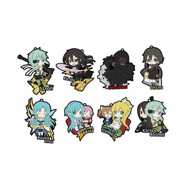 Sword Art Online II Toys Works Niitengomu Trading Strap (1 Blind Box)