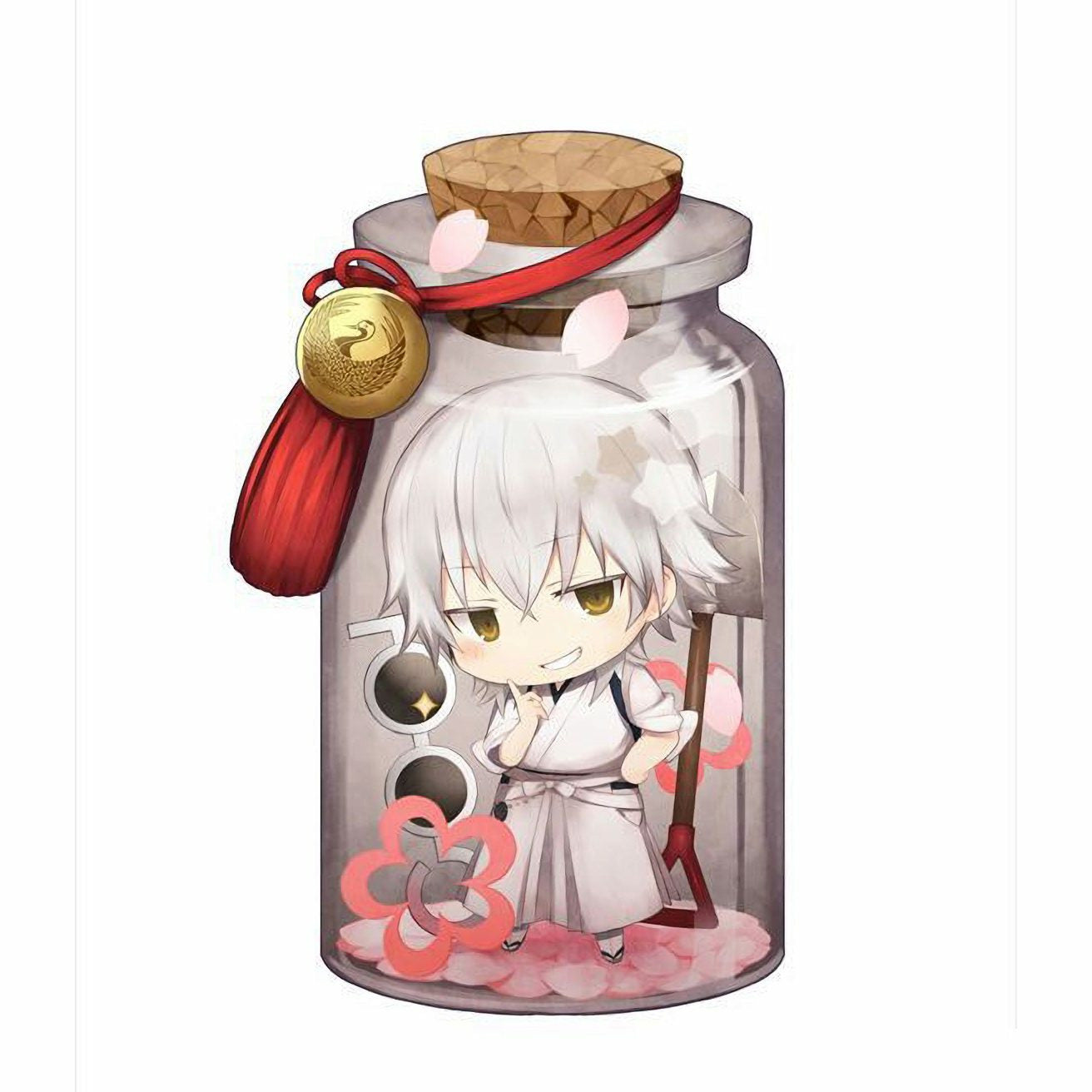 Touken Ranbu Hanamaru Tsurumaru Kuninaga Acrylic CharaToria Keychain