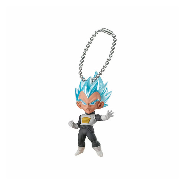 Dragon Ball Super UDM Burst 32 Super Saiyan Blue Vegeta Figure Keychain