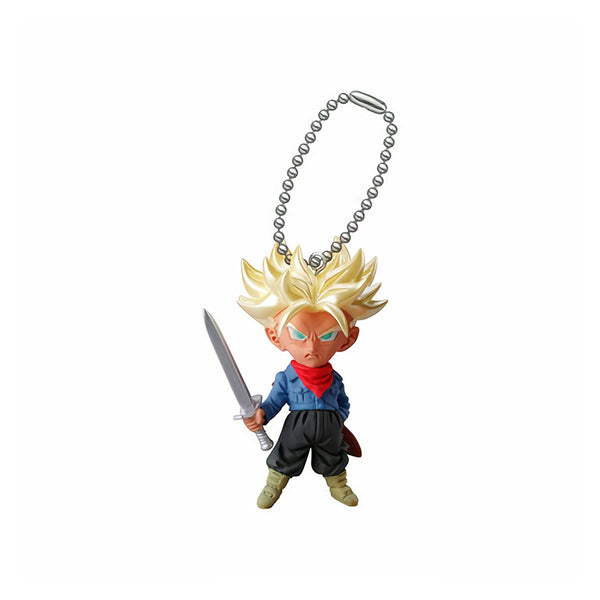 Dragon Ball Super UDM Burst 32 Super Saiyan Future Trunks Figure Keychain