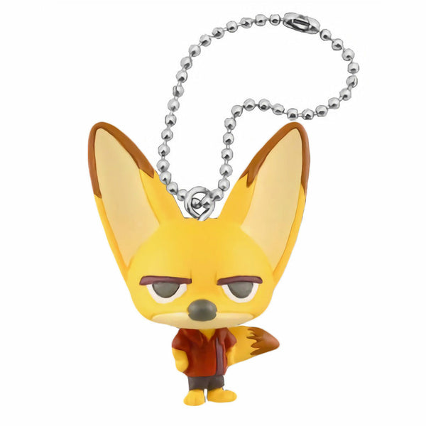 Disney Zootopia Mascot Finnick Figure Keychain