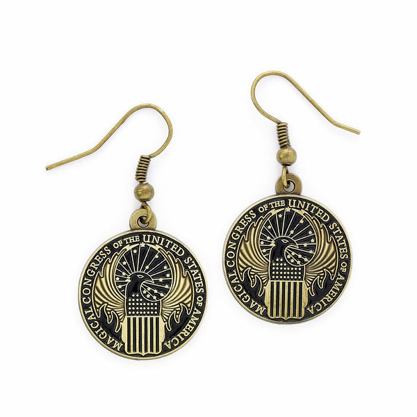 Fantastic Beasts and Where to Find Them Magical Congress Earrings