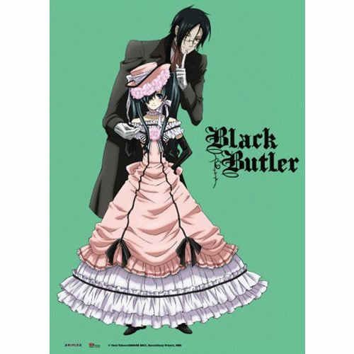 Black Butler Sebastian & Ciel Dress Up Wall Scroll