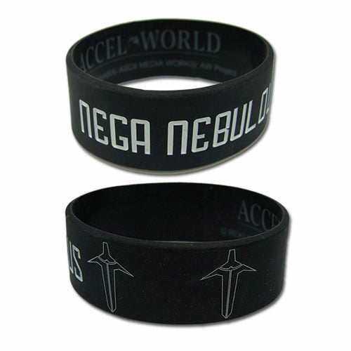 Accel World Nega Nebulus Pvc Wristband