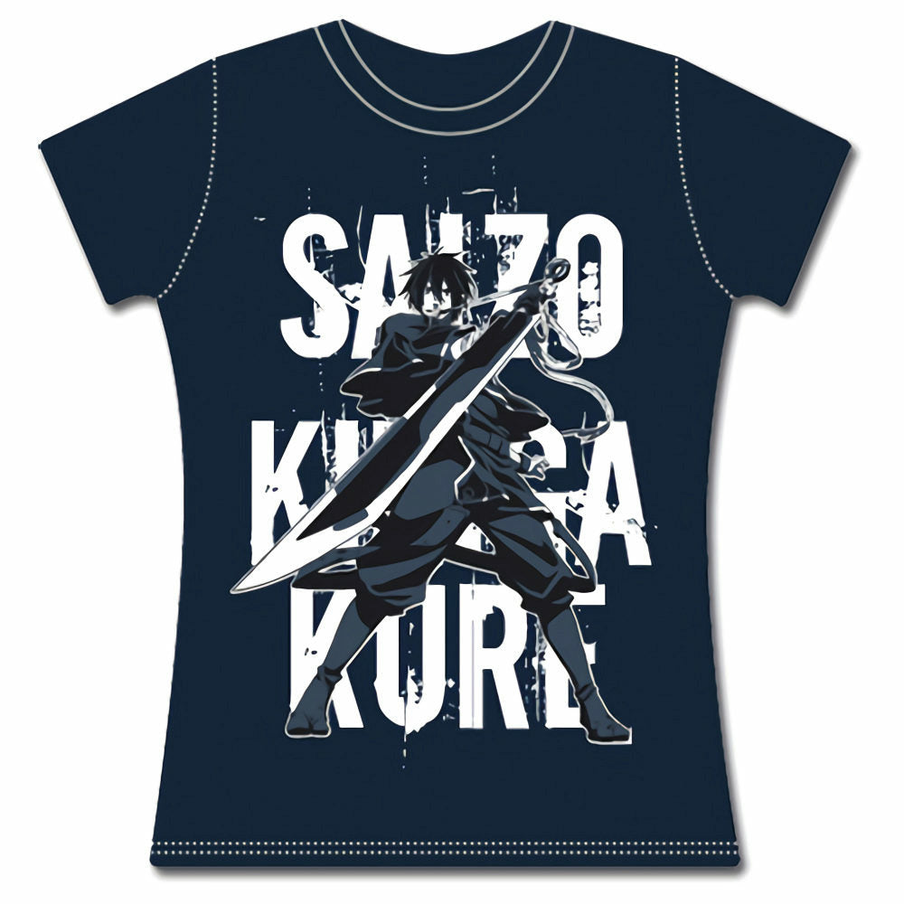 Brave10 Saizo Juniors Navy Blue T-Shirt