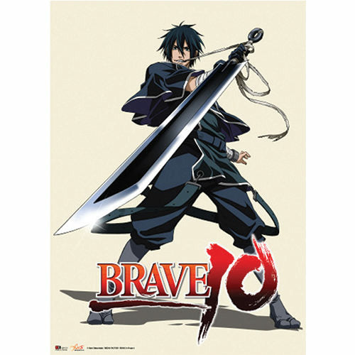 Brave 10 Saizo Wallscroll