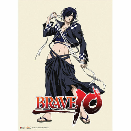 Brave 10 Rokuro Wallscroll