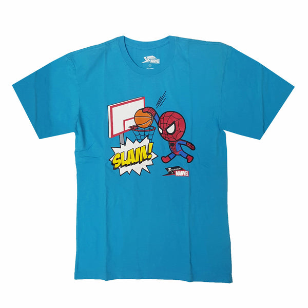Tokidoki X Marvel Spider-Man Spidey Dunk Blue T-Shirt