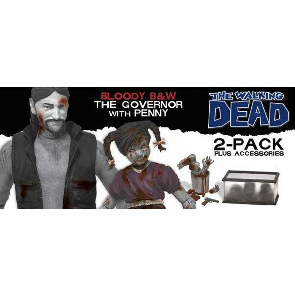 Walking Dead Series 2 Governor & Penny Action Figure Set