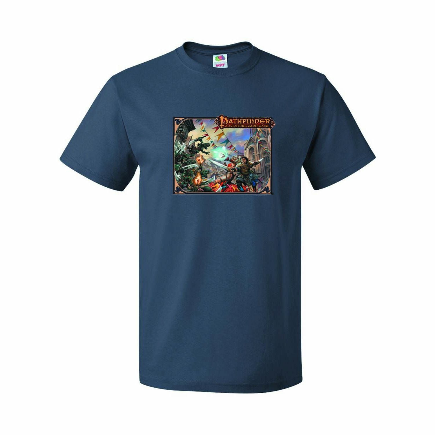 Pathfinder Card Game Mens Navy T-Shirt