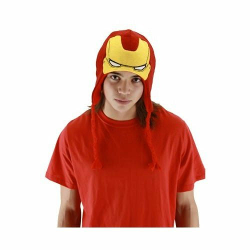 Avengers Iron Man Laplander Beanie Hat