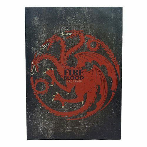 Game of Thrones Targaryen Sigil Canvas Banner