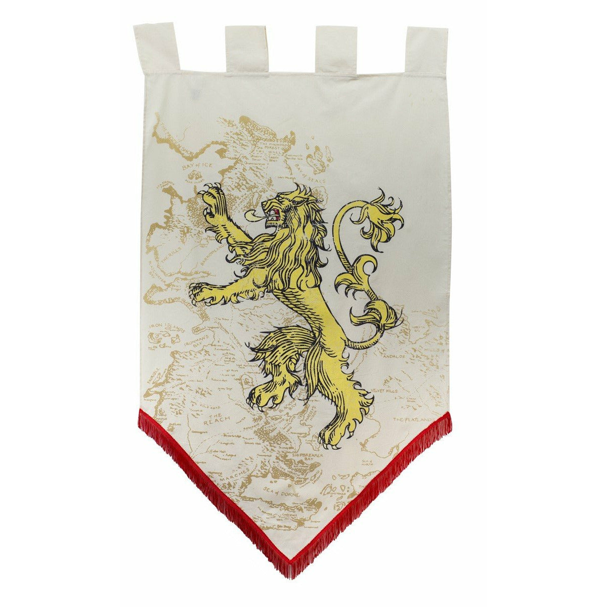 Game of Thrones Lannister Map Banner