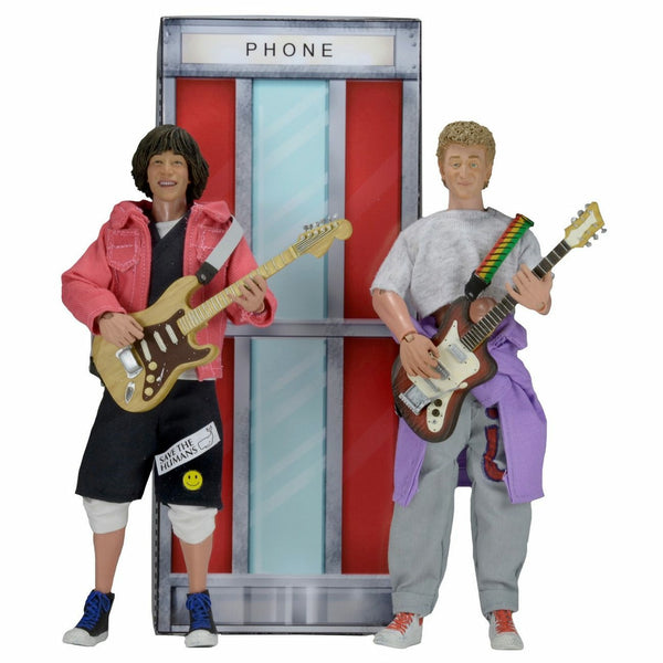 Bill & Ted's Excellent Adventure Wyld Stallyns 8 in Action Figures Box Set