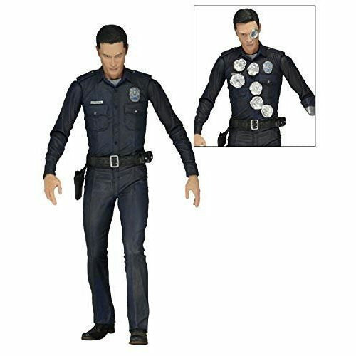 Neca Terminator Genisys T-1000 Police Disguise 7 Inch Action Figure
