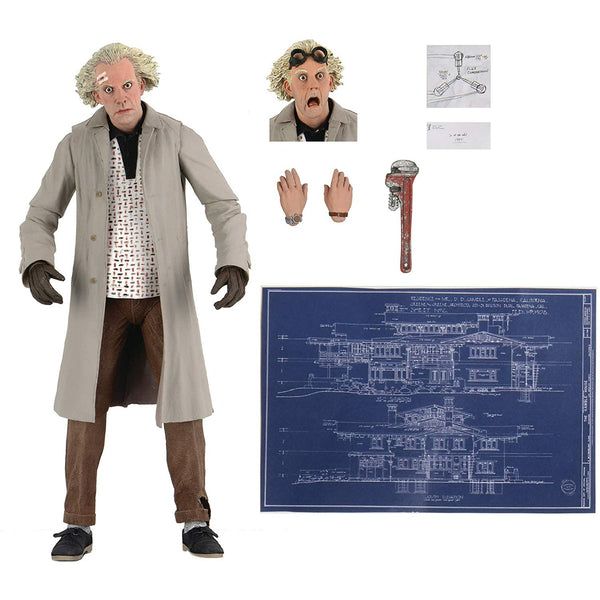 Back To The Future Ultimate Doc Brown Action Figure