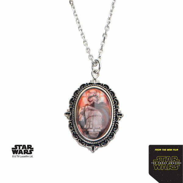 Star Wars VII: The Force Awakens Captain Phasma Stainless Steel Womens Necklace