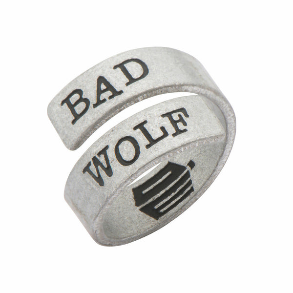 Doctor Who Bad Wolf Adjustable Ring