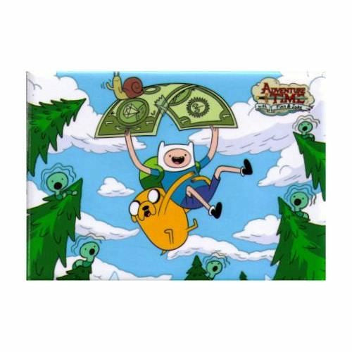 Adventure Time with Finn & Jake Money Glider Magnet