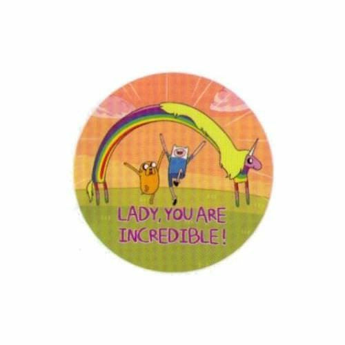 Adventure Time Lady You Are Incredible 1.25 Inch Button